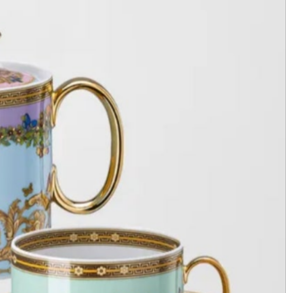 Versace
Butterfly Garden Modern Tea Set for Two