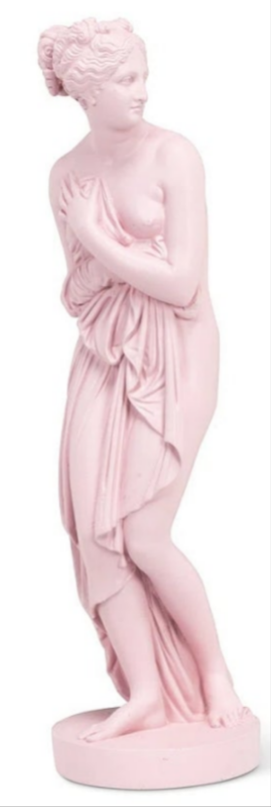 Pink Sculpture Overall
12'' H X 3'' W X 3'' D
Overall Product Weight
1 lb.