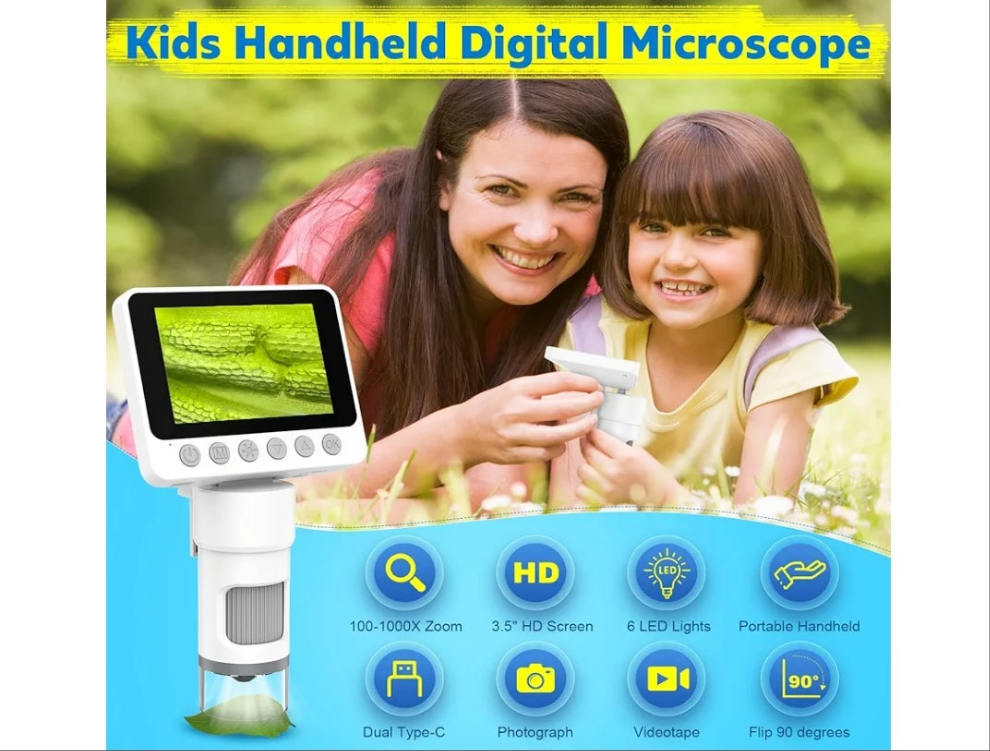 Microscope for Kids, handheld microscope choose from 3 options below ages 5 and up explore nature in depth see things closer than usual