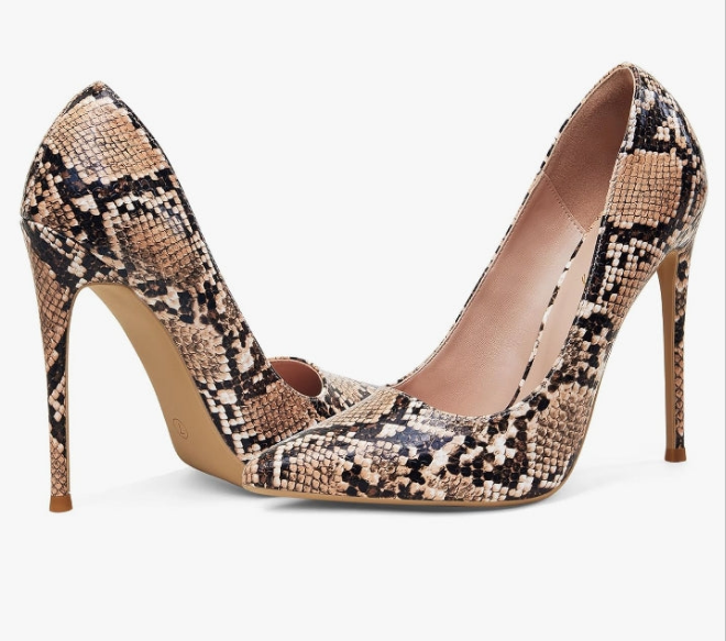 Women Pumps, Pointed Toe High Heel 4.7 inch/12cm Party Stiletto Heels Shoes Matte