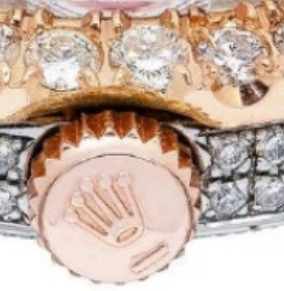 Rolex Datejust 1601 36MM Pink Diamond Dial With Two Tone Jubilee Bracelet (Pre-owned)