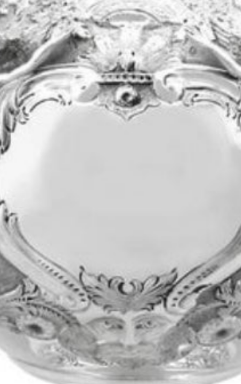 Stunning 925 Victorian Sterling Silver Jug in The Armada Style