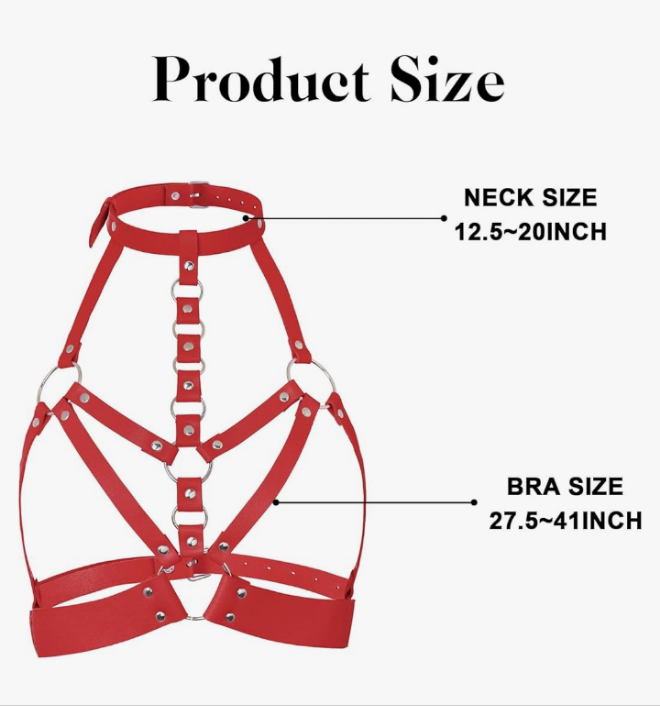 Leather Body Chain Women Chest Belts Fashion Bra Chain Jewelry Accessories for Rave
