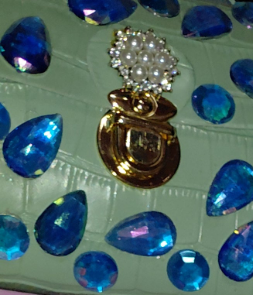 Custom mini Handbag COCOMONEY 1 of 1 only 1 size*7×5in pu