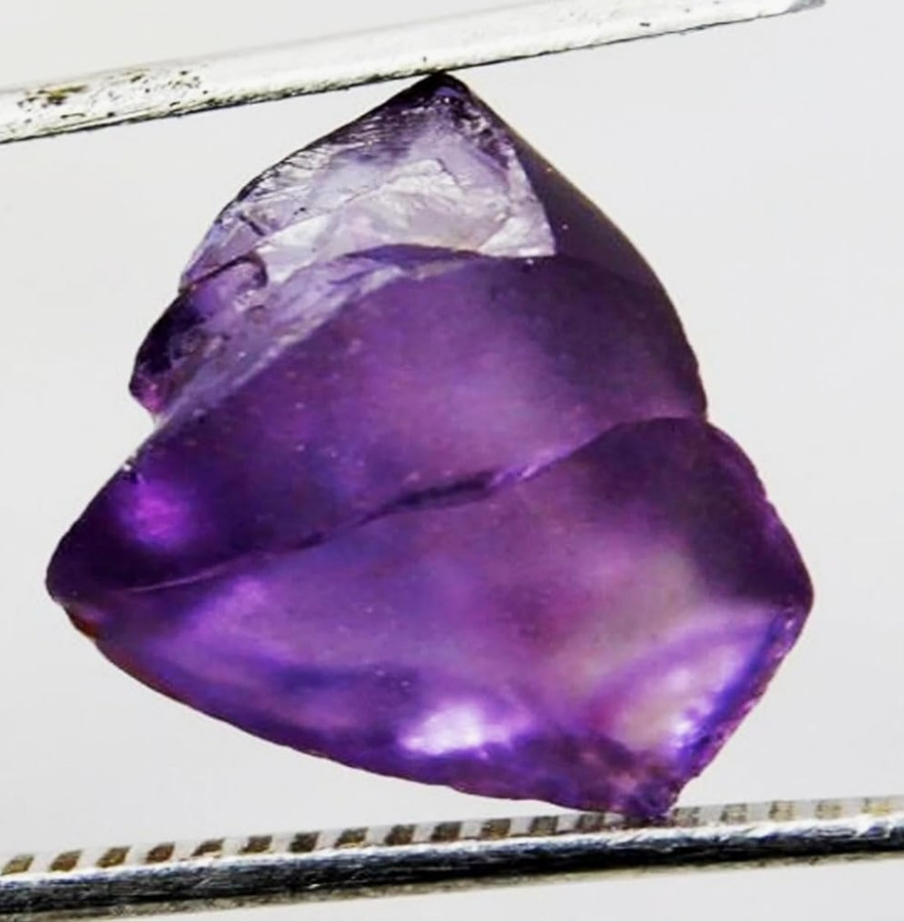 Certified 35.26 Ct Natural Alexandrite Rough Uncut Color Change Loose Gemstone