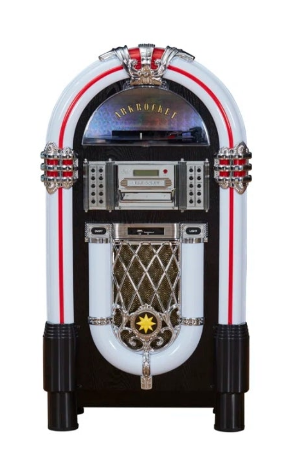 Jukebox Vinyl Record Player Bluetooth Retro Turntable