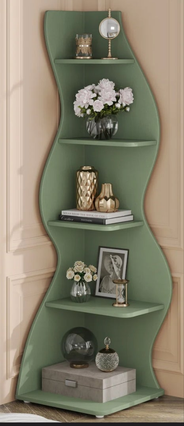 Corner Bookcase