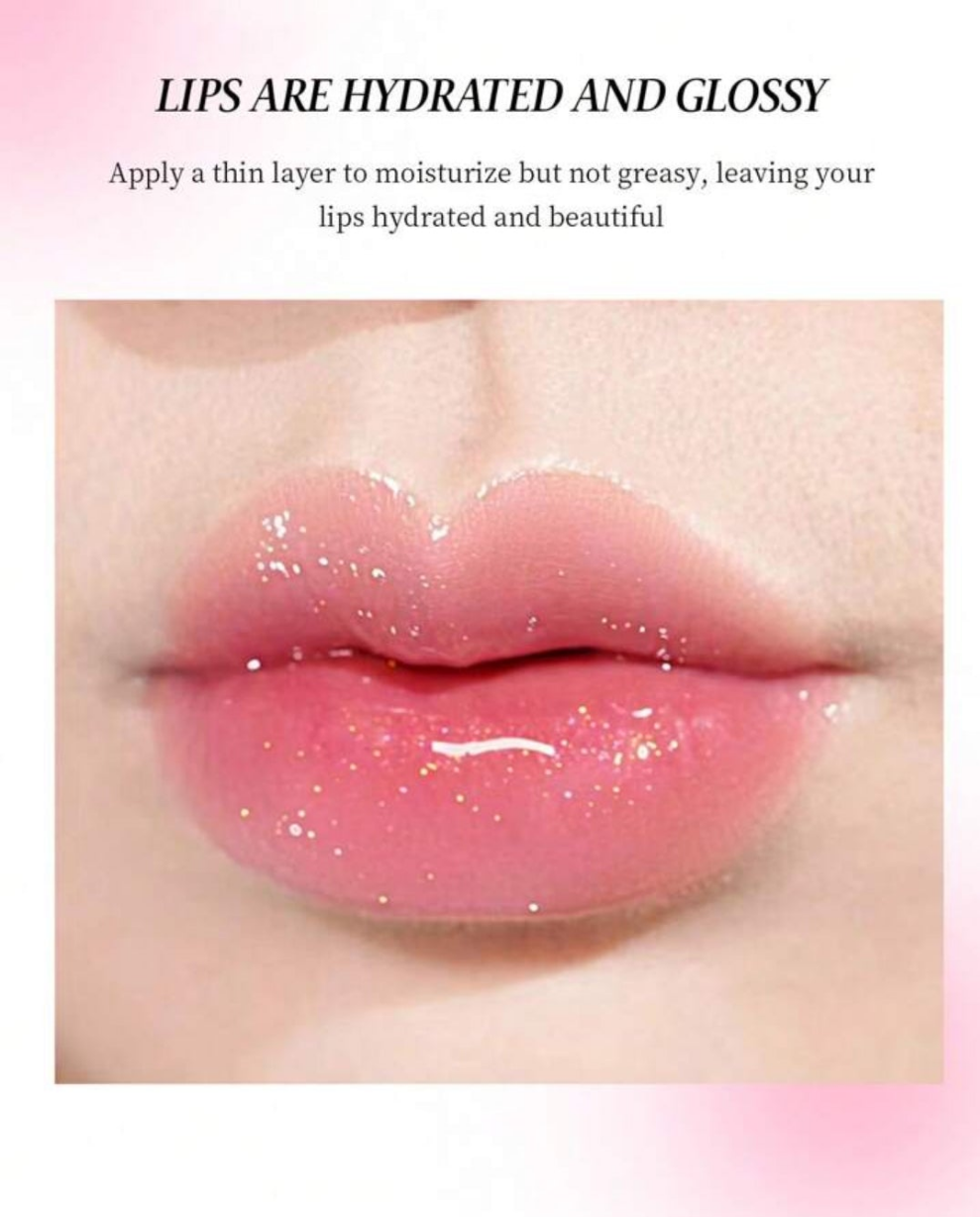 Color-Changing Lipstick With Fine Glitter Lip Care Anti-Chapping Moisturizing Lip Plumper Temperature-Sensitive Lip Balm moisturizing long lasting