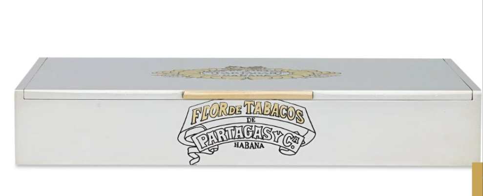 Bulgari Sterling Silver and Gold Partagás Cigar Box