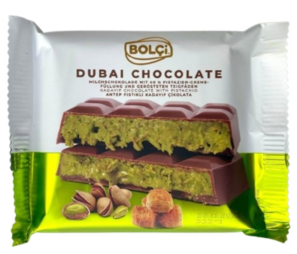 Dubai Chocolate Bar 3 options to choose from