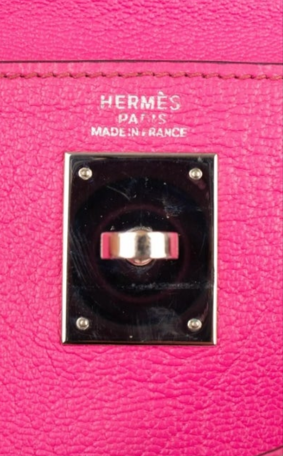 Hermès Pink Calfskin Kelly Bag, 2005