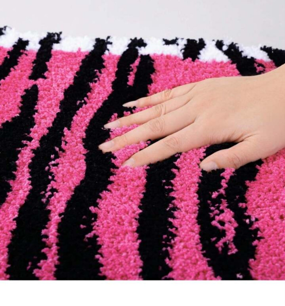Living Room Rug Washable Soft Leopard Patchwork Print Large Area Rugs For Bedroom Low Pile Non Slip Animal Print Throw Carpet Runner Rug For Hallway Dining Room