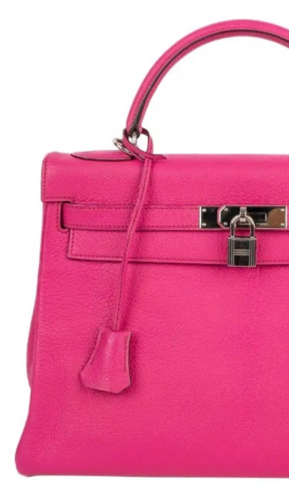 Hermès Pink Calfskin Kelly Bag, 2005