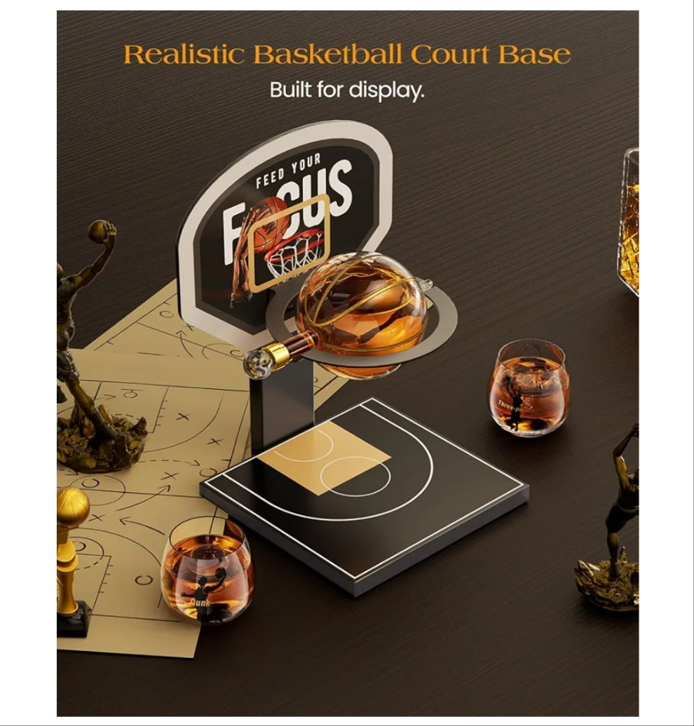 Cool Liquor Dispenser for Home Bar, Unique Birthday Gifts for Men Dad, Whiskey Decanter Set for Men, For Whiskey, Liquor, Tequlia, Bourbon, Vodka