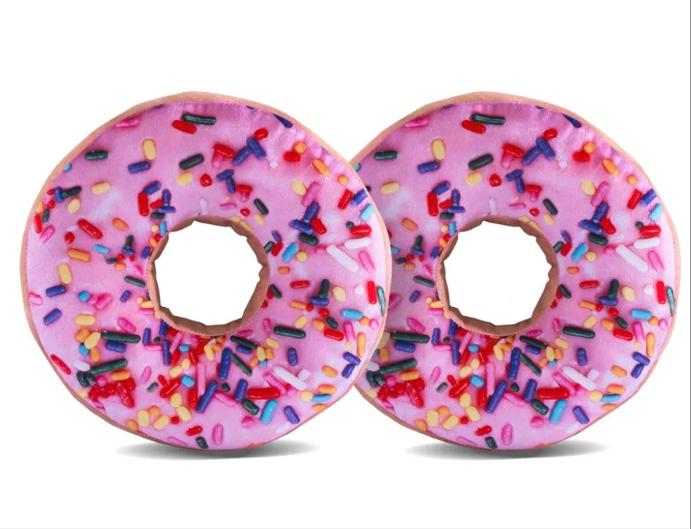 2pk Donut Pillows cute and fun