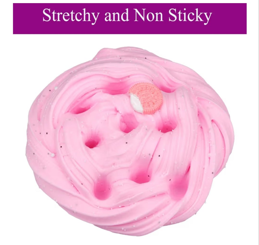 Slime Kit for Girls 8 Pack, Party Favors with Watermelon, Coffee, Mint, Candy, and Lemon Slime, Stretchy and Non-Sticky, Stress Relief Toy for Boys, Easter Basket Stuffers