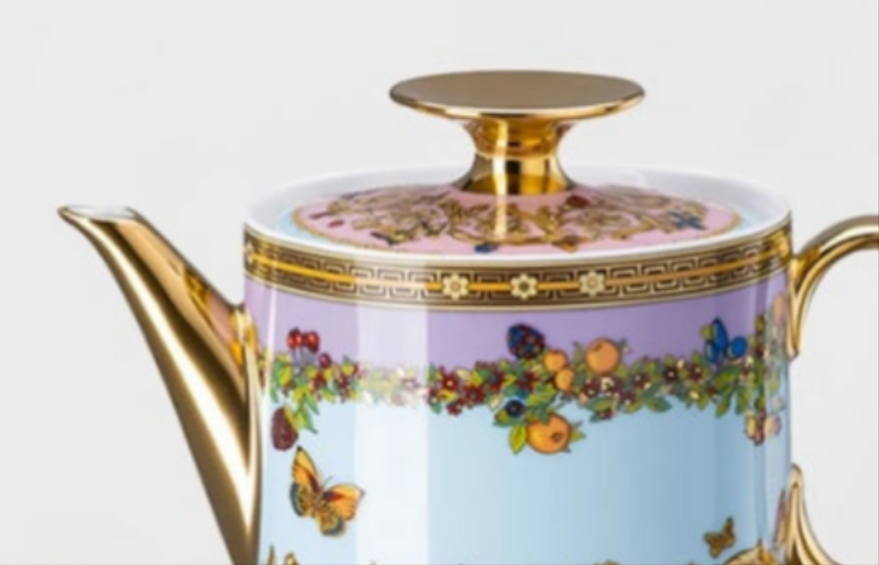 Versace
Butterfly Garden Modern Tea Set for Two
