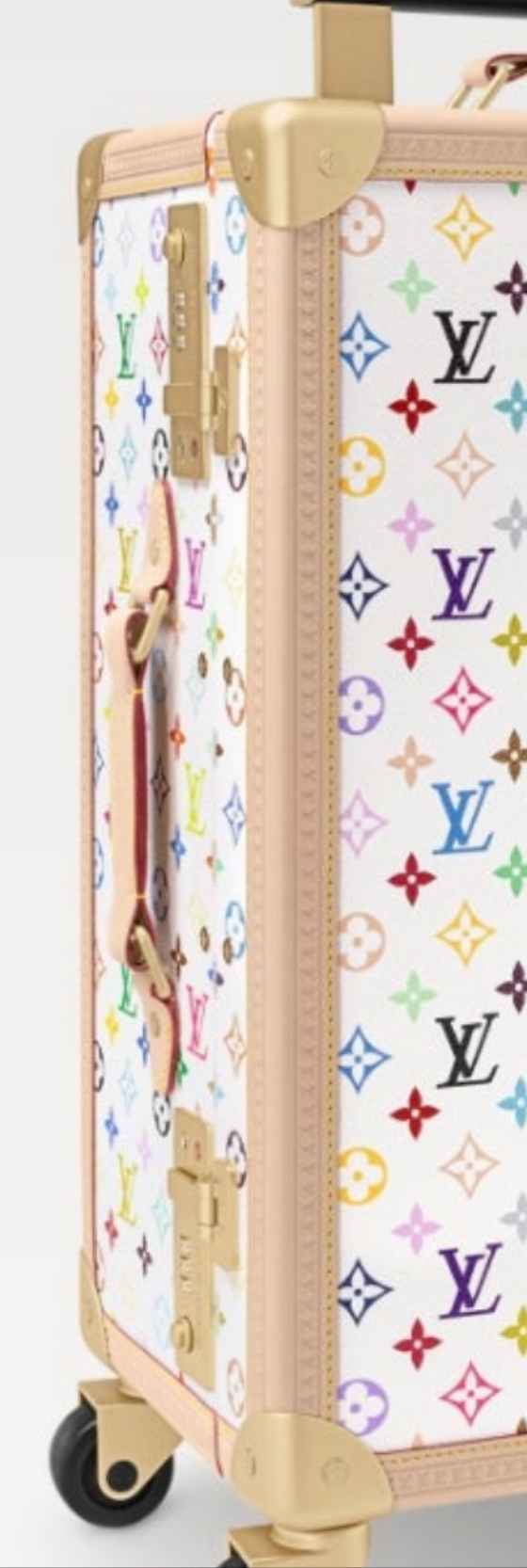 Louis Vuitton x Takashi Murakami Rolling Trunk
White Multicolored