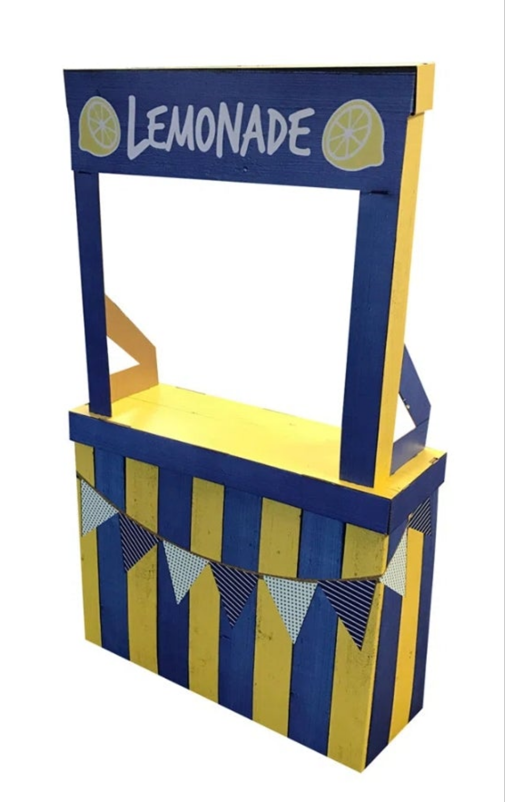 Cardboard Standup Kissing Booth or Lemonade Stand