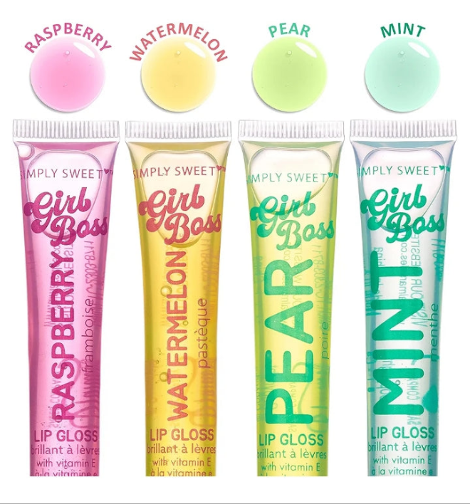 12pc Clear Lip Gloss Pack – Lip Oils with Vitamin E and Essential Oils, Flavored Lip Gloss Clear Tubes, Hydrating Lip Glow Oil, Tinted Lip Oil, Lip Moisturizer