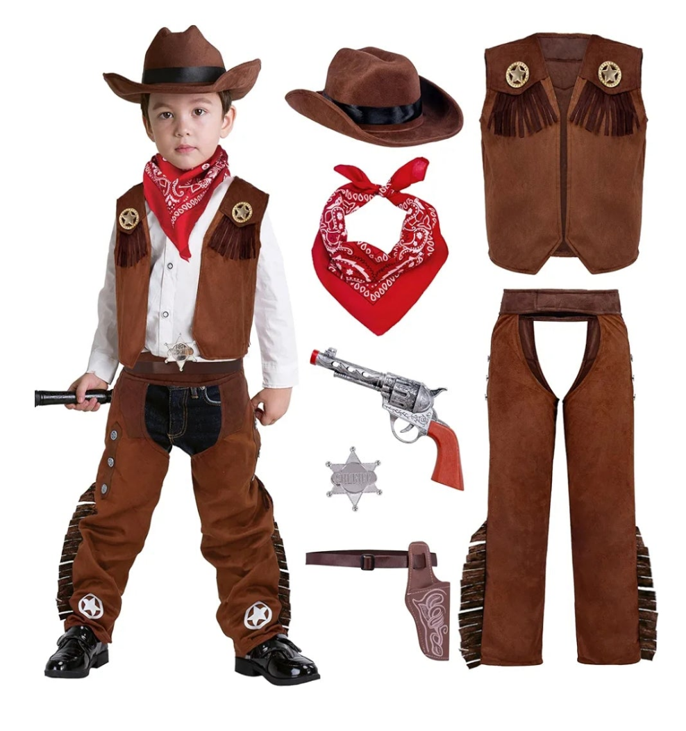 Kids Halloween costume includes everything as seen in photo choose by number below