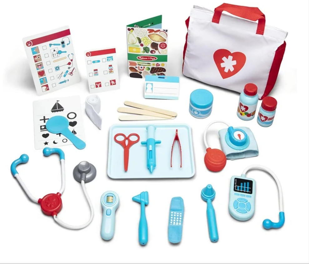 Doctor’s Kit Play Set - Doctor Role Play Set, Doctor Kit For Toddlers And Kids Ages 3+
