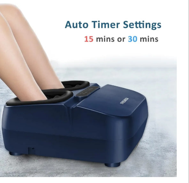 Foot Massager Machine with Heat, Gifts for Women Men, Shiatsu Foot Massager with Remote Control, Deep Kneading and Soothing Heat, Fits Feet Up to Men Size 12