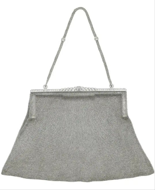 Platinum and Diamond Evening Purse 334 grams of platinum