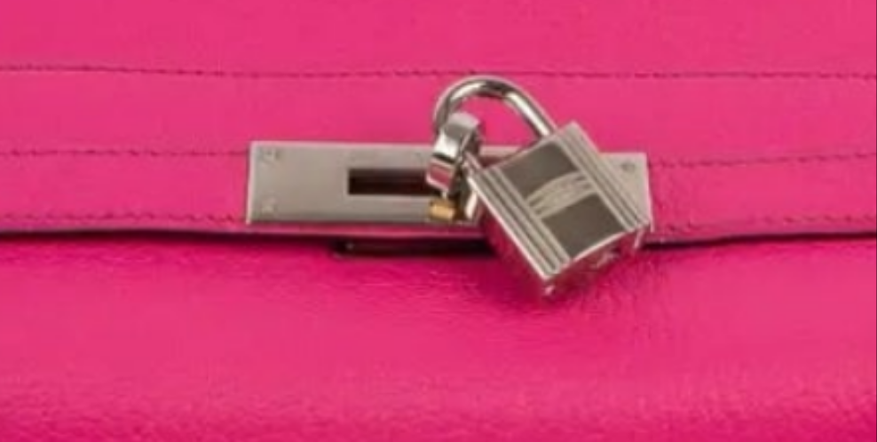 Hermès Pink Calfskin Kelly Bag, 2005