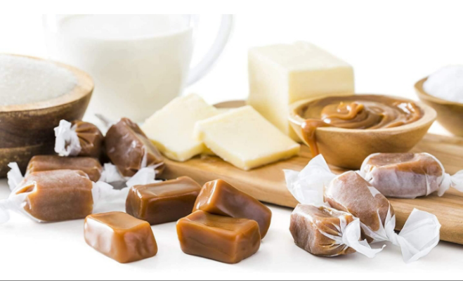 Gourmet Sea Salt Caramels | Hand Crafted All Natural Candy | Creamy & Individually Wrapped with Real Butter (20 oz)