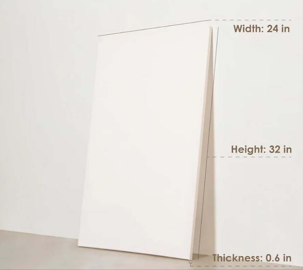 4 Stretched Canvases 24x32, 4-Pack Canvases for Painting, Painting Canvas Bulk, Stretched Canvas for Adults Blank Canvas for Painting, Painting Canvases Paint Canvases for Painting Art Canvas