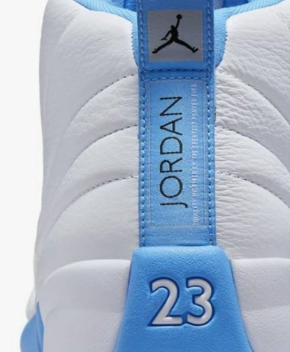 Jordan 12 Retro 'Melo' University Blue/White (CT8013 112)
