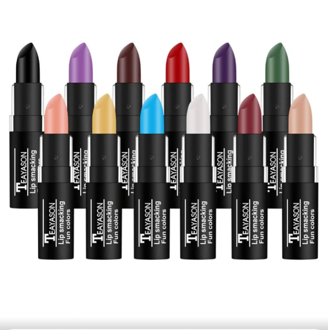 12 Colors Vivid Vampire Matte Lipstick Set Long Lasting Waterproof Velvet Lip Stick