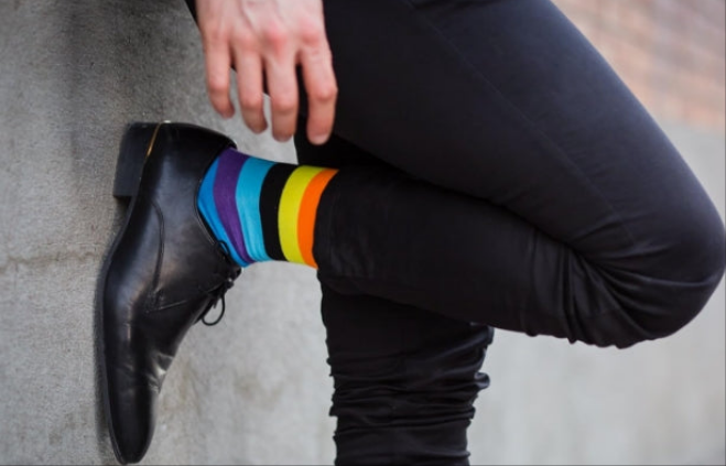 Dress Socks for Men - Funky Mens Crazy Socks - Cool Colorful Patterned Fun Socks for Men