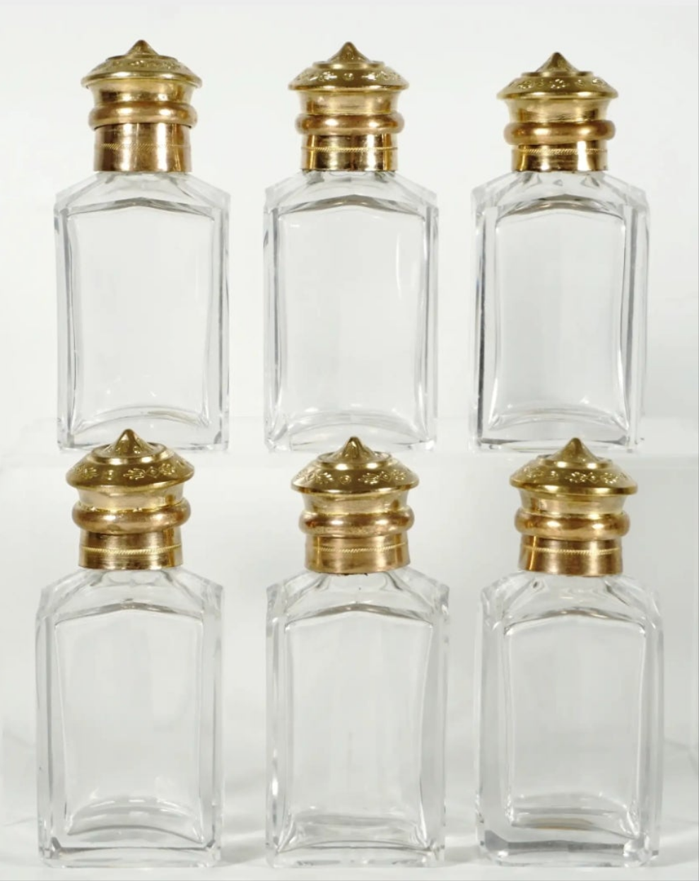 Cut Crystal Perfume Box, Casket