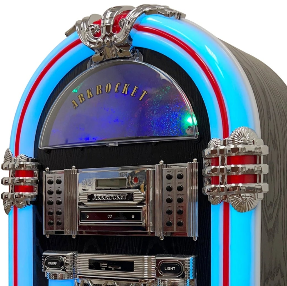 Jukebox Vinyl Record Player Bluetooth Retro Turntable