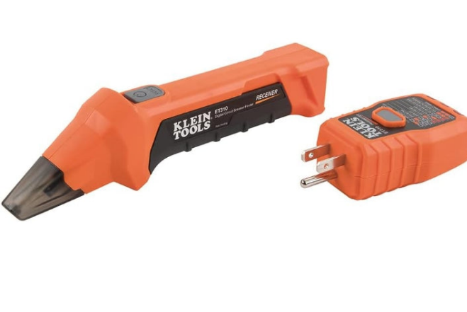 Klein Tools 80016 Circuit Breaker Finder Tool Kit with Accessories, 2-Piece Set, Includes Cat. No. ET310 and Cat.