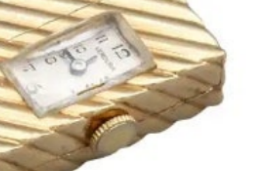 14k Gold Verdura Gold Utility Knife and Key with Clock and Hidden Pencil and mystery key exciting