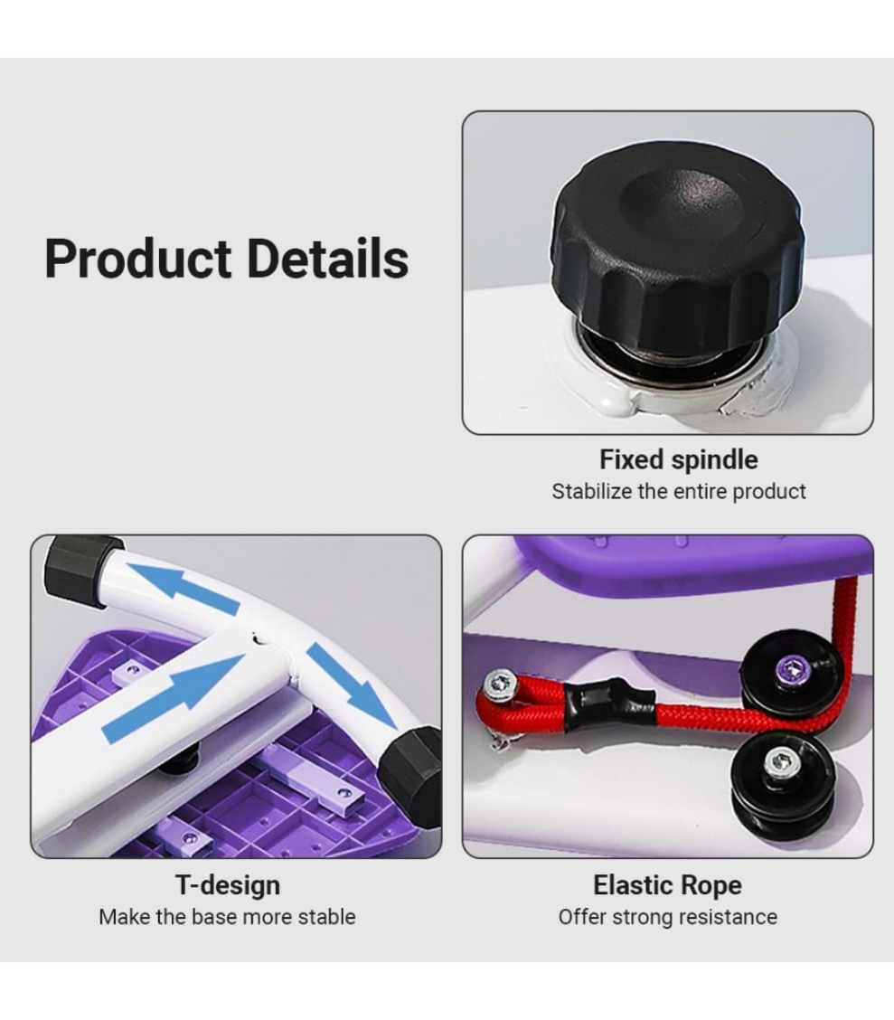 Exercise Twist Boards,Waist Twister Machine Exercise,Balance Board for Foot Massage and Weight Loss