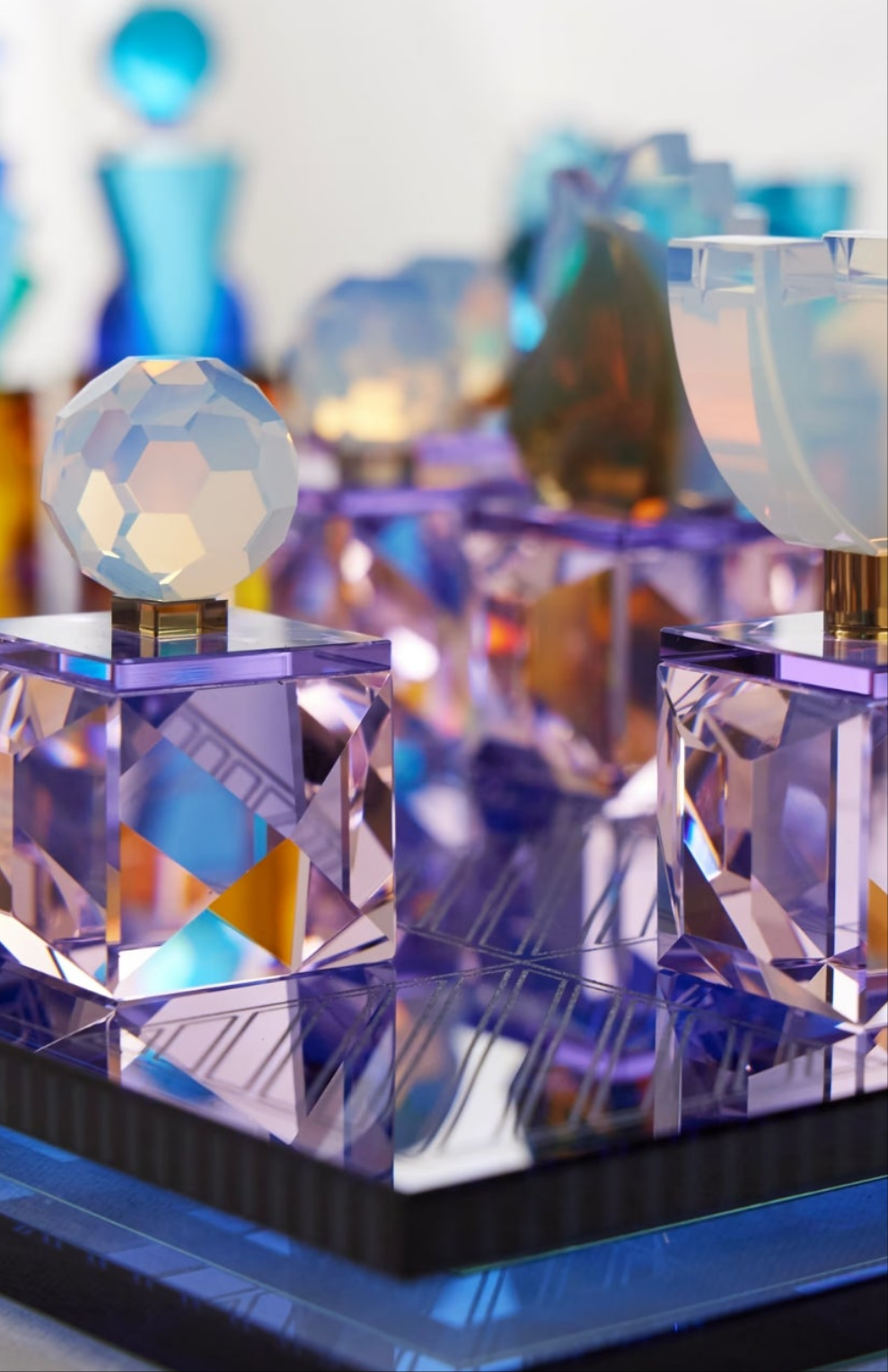 Crystal Reflections Copenhagen
Crystal Chess Set