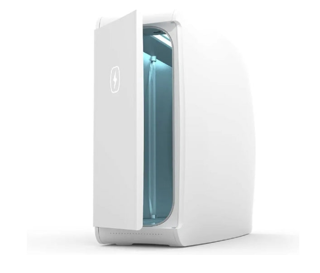 UV Llight Sanitizer | 360° UV Sanitizing Box & Charger | Large Capacity | Sanitizes Tablets, Baby Bottles, Remotes, Toys & More