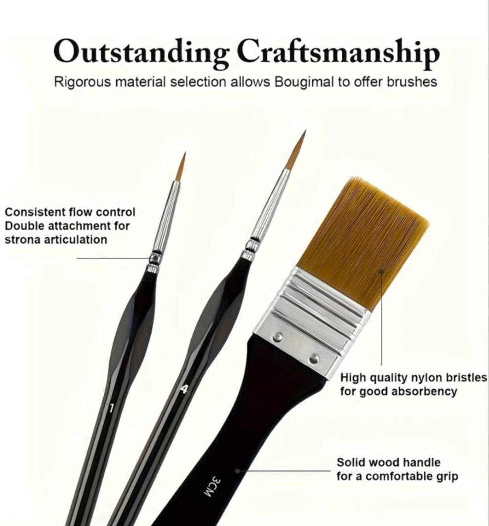 42pc painting set wood