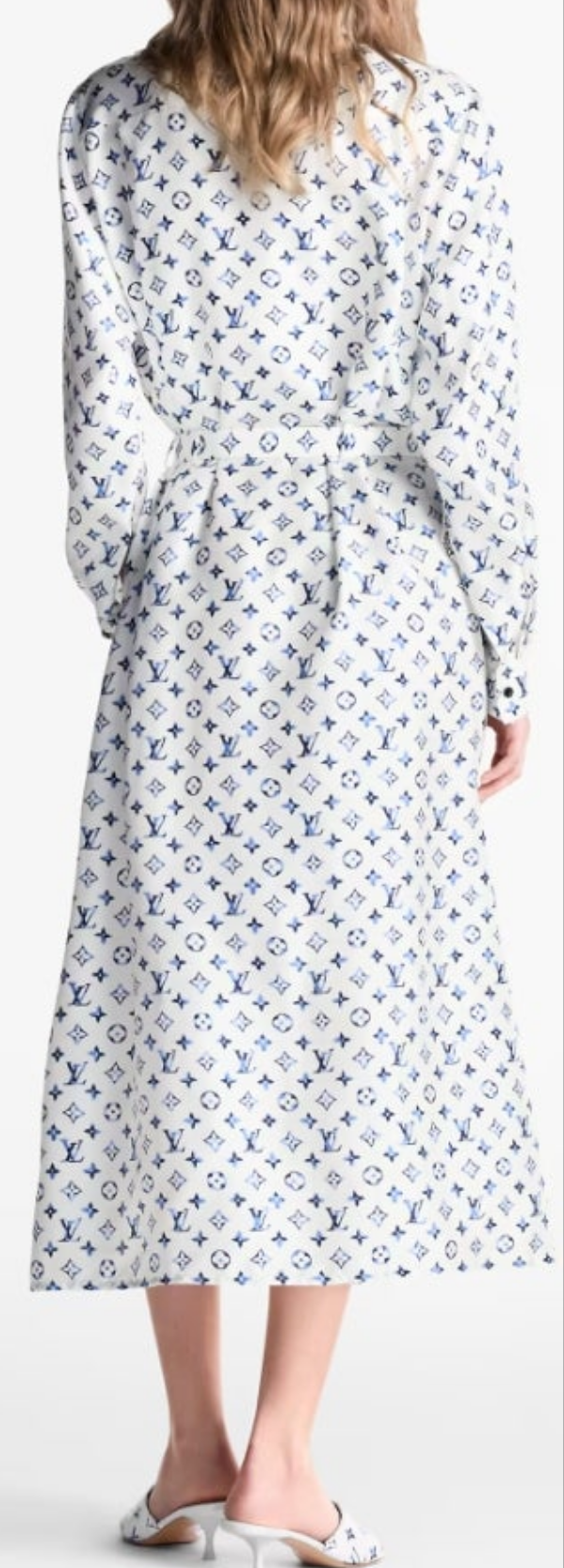 Louis Vuitton Monogram Shirt Dress