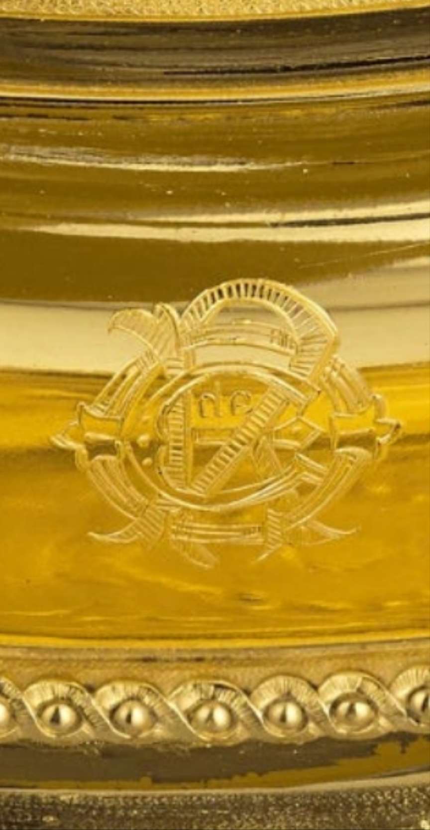 Rothschild "Poetry" Sterling Silver Gilt Salver by Elkington & Co.