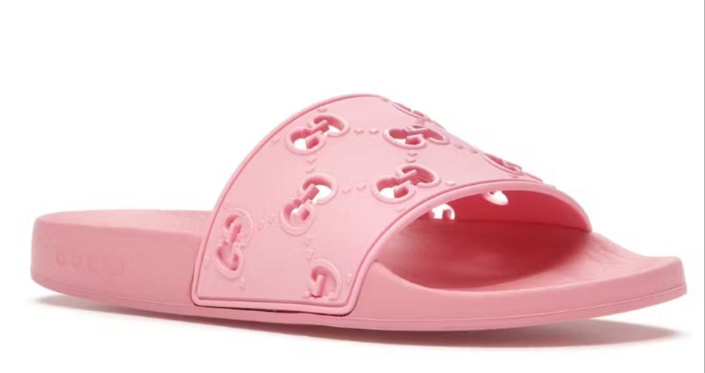 Gucci Slide Pink Rubber (Women's)