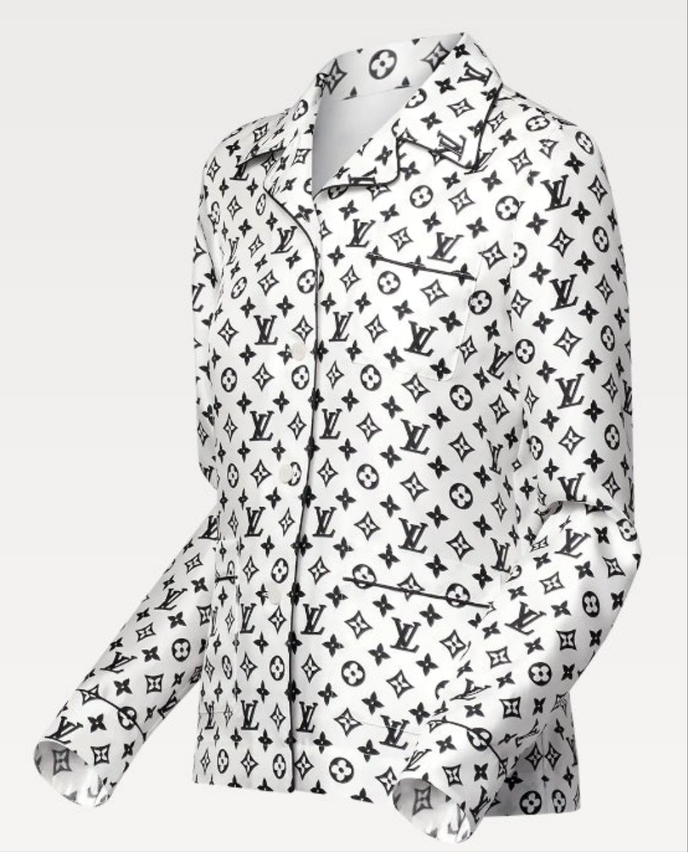Louis Vuitton Monogram Pajama Shirt