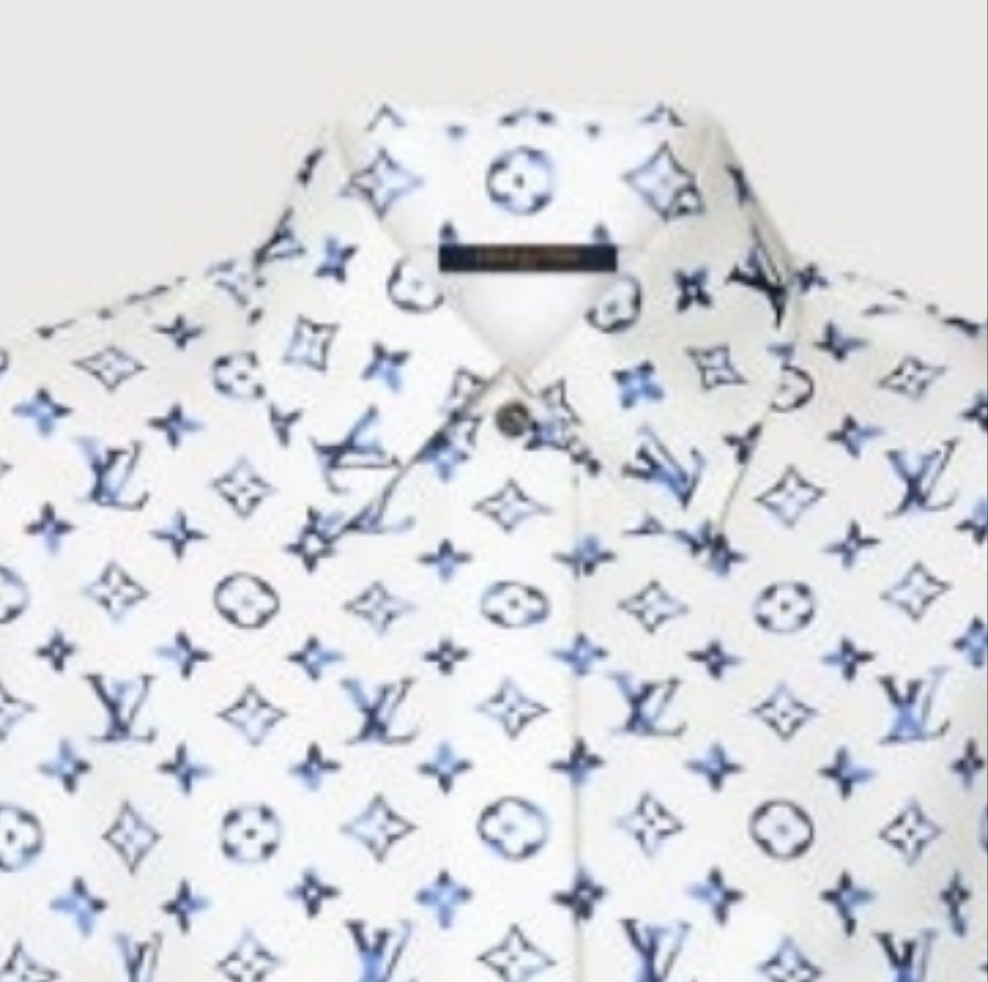 Louis Vuitton Monogram Shirt Dress