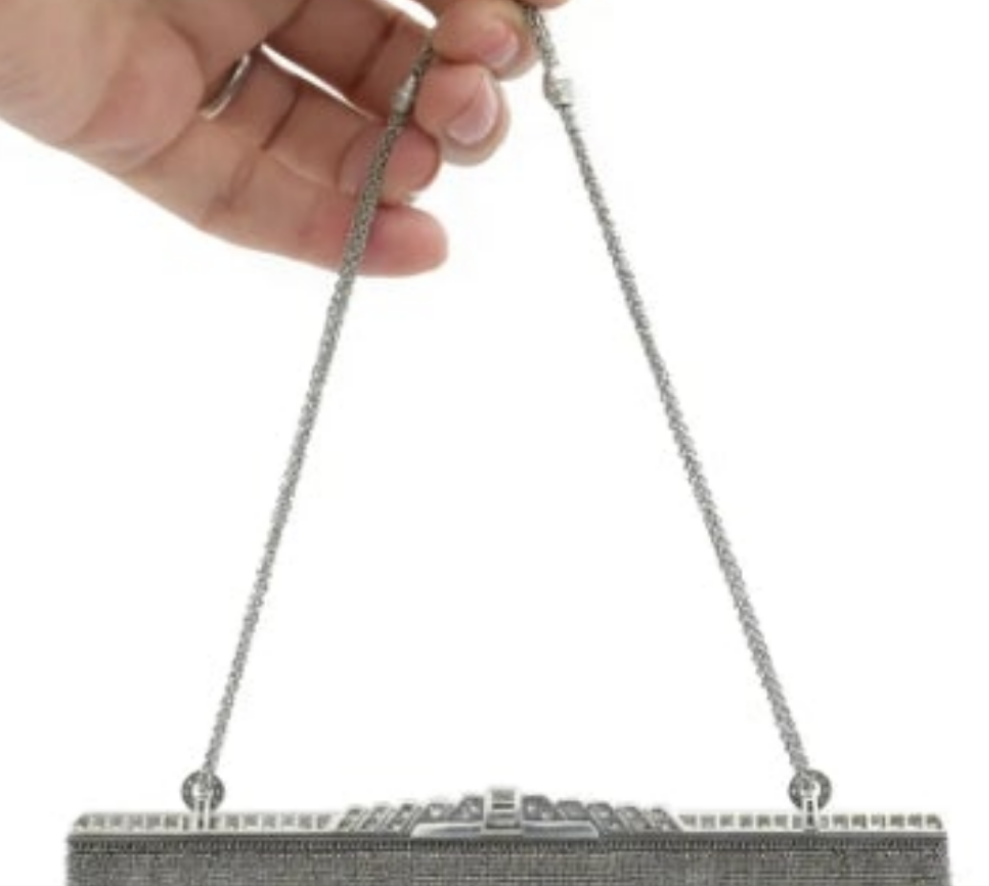Platinum and Diamond Evening Purse 334 grams of platinum