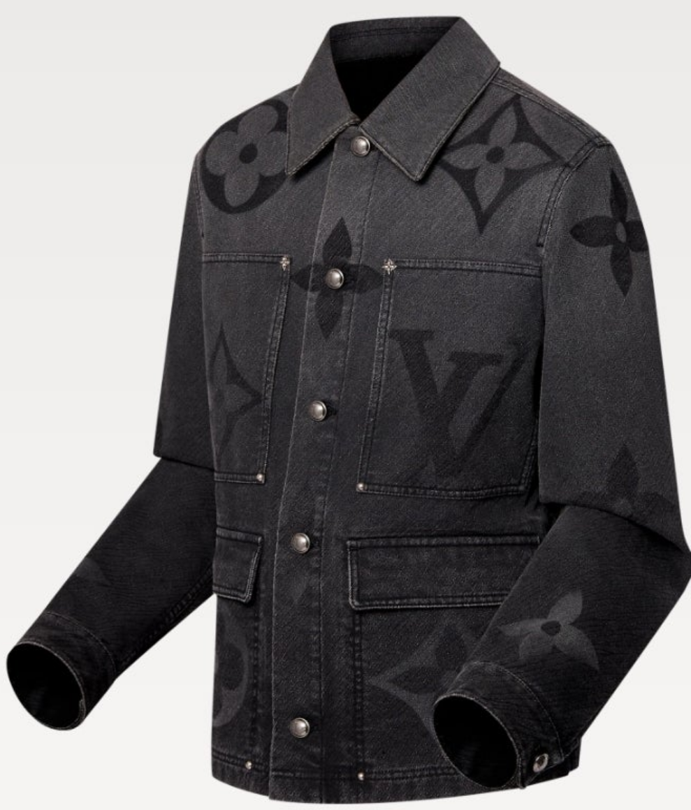 Louis Vuitton Monogram Denim Blouson
