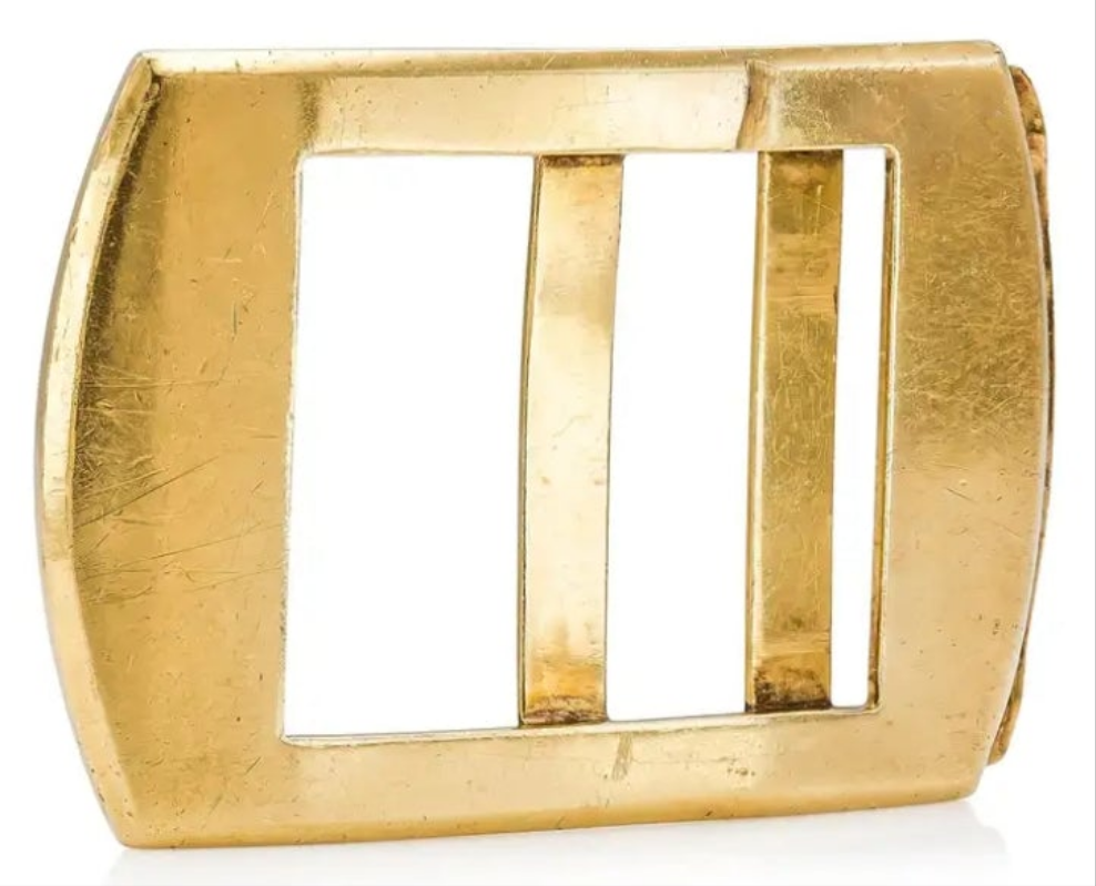 Cartier 18k Gold Antique 1930s Cartier Gold Belt Buckle